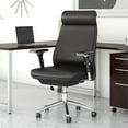 thumbnail image 2 of Studio C High Back Leather Executive Office Chair in Brown - Bonded Leather, 2 of 7