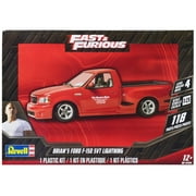 Level 4 Model Kit Brians Ford F-150 SVT Lightning Pickup Truck "Fast and Furious" 1/25 Scale Model by Revell