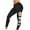 Black-B, variant on Leggings for Women 2024 Casual Comfy High Waisted Baseball Print Yoga Leggings Workout Running Stretchy Pants 2XL Black