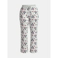 thumbnail image 5 of Hello Kitty Women’s Kuromi Graphic Print Wide Leg Jogger Pants, Sizes XXS-XXL, 5 of 5