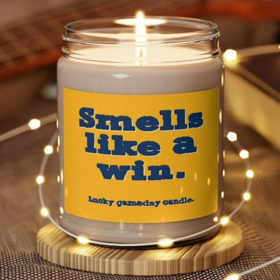 Smells Like a Cal Win Scented Candle, Bears Football, California Football