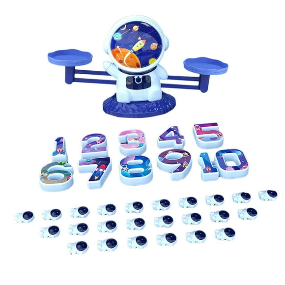 Spaceman Digital Graphic Balance Juguetes Educativos Iluminación Juguetes educativos Azul Sunnimix Juguetes de equilibrio gráfico
