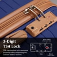thumbnail image 2 of Joyway 5 Piece Luggage Sets Hardshell Lightweight Suitcase with TSA Lock Spinner Wheels, 2 of 7