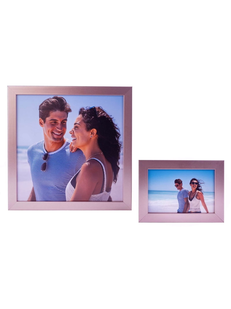 3.5x5 Annie Rose Gold Picture Frame - Contemporary Picture Frame