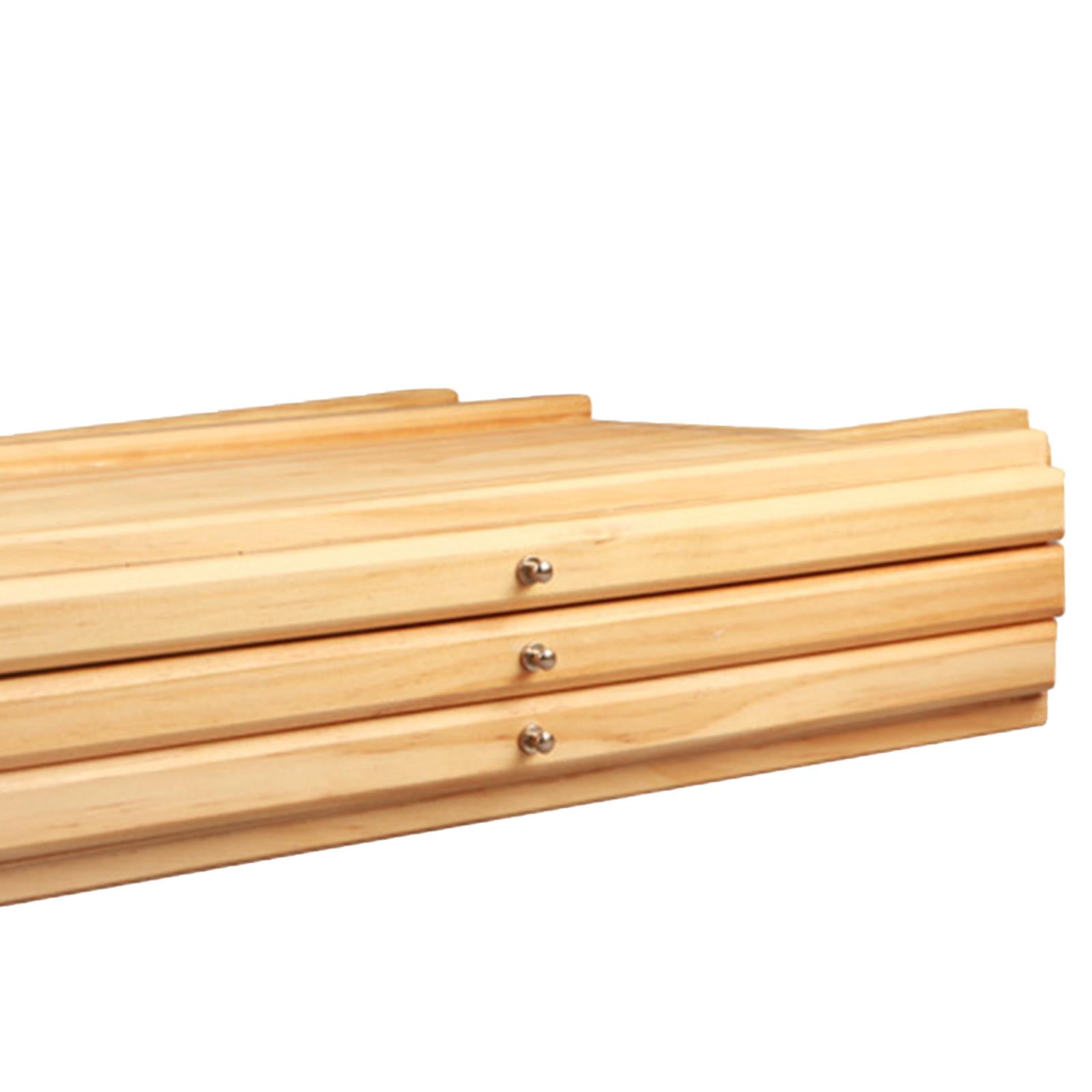 Tachiuwa Artist Supply Storage Box Wood Art Supplies Organizer with Drawer and Compartments for Watercolor Pens Markers Painting Tools 3 Drawer