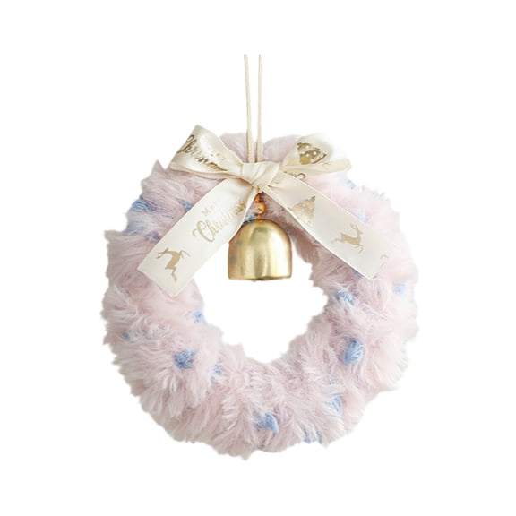 2026 Christmas Indoor Home Decor Christmas Tree Ornaments Christmas Tree Decorations Car Wreaths Bows Bells Small Flower Wreaths