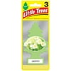 LITTLE TREES Air Freshener Jasmin Fragrance, 3 Pack