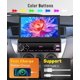 thumbnail image 4 of Rimoody Radio téreo de Coche Single Din con Pantalla Táctil Abatible, con Bluetooth, Pantalla Táctil de 7 Pulgadas, EQ, FM, Mirror Link, Type-C, USB-2 + Cámara de Vista Trasera, 4 of 5