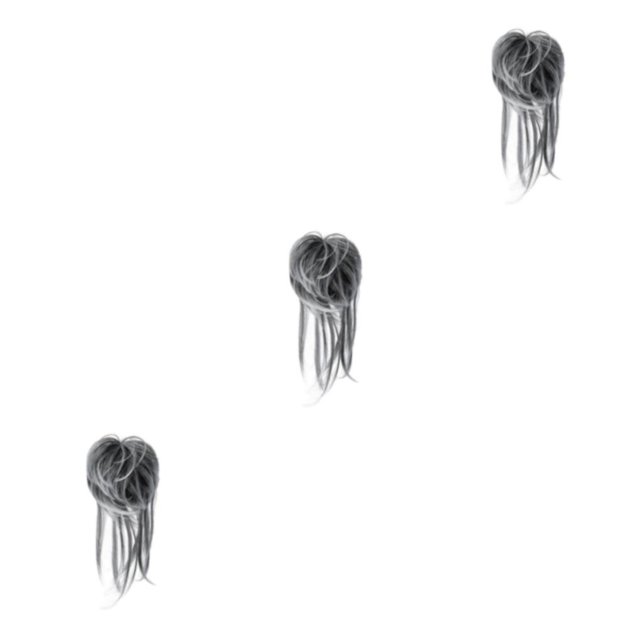 Maytalsory Ladies Ponytail Extension Hairstyle Simple Accessory With Novel And Unique 1B 171t60 3Set