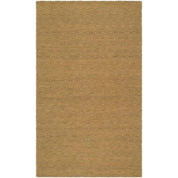 SAFAVIEH Southampton Charla Geometric Polyester Area Rug, Gold, 8' x 11'