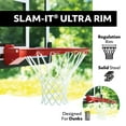 thumbnail image 2 of Lifetime 50-Inch Tempered Glass Crank Adjust Bolt Down Basketball System, 2 of 4