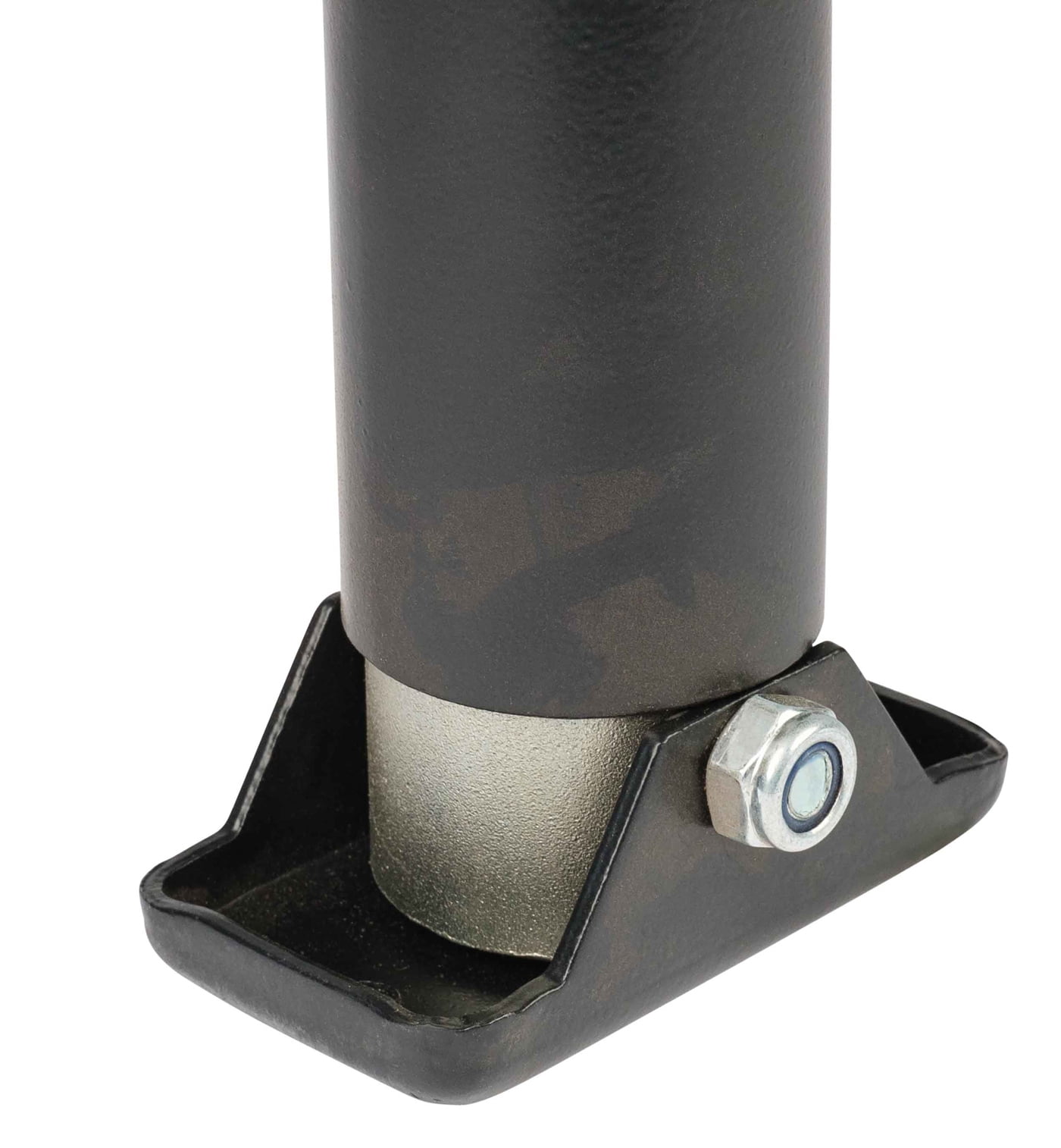 A Frame Trailer Jack - 2000 lbs Capacity, Black | Heavy-Duty Top Wind Tongue Jack - Ideal for RV, Utility, Boat & Marine Trailers