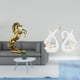 thumbnail image 2 of Estatua del caballo,Estatua de caballo de pie hecha a mano de resina de cafetería,Estatuas de cisnes,Estatua de cisne de cerámica Escultura de mesa de cisne Elegante,Figura de cisne de, 2 of 8