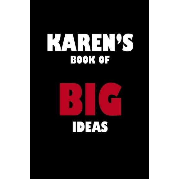 Karen's Book of Big Ideas, (Paperback)