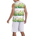 thumbnail image 5 of Gaeub Plants and Insects Men's Mesh Basketball Jersey, Quick-Drying Sleeveless Top S-4XL, Loose Muscle Tank Top -Large, 5 of 9
