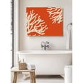 thumbnail image 6 of Coral Orange Wall Art for Living Room,Canvas Picture Wall Decor for Bathroom Bedroom,Coastal White Ocean Marine Nautical Beach Painting Artwork for Office Kitchen Hallway Dining Room Decor 24"x32", 6 of 8