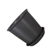 thumbnail image 1 of Advancent Maceta de escritorio para sala de estar, dormitorio, balcón, invernadero, agujeros de drenaje, maceta, contenedor suculento Jardín y Patio Gris Negro/Bandeja 21cm**16cm*13cm, 1 of 6