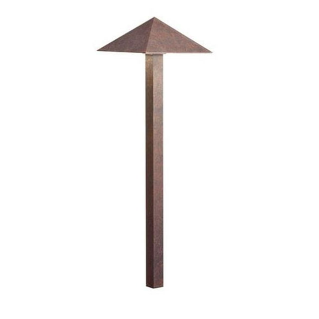 Kichler Éclairage 15802TZT27R Pyramide 2700K Conduit Chemin Lumière&44; Tannerie Texturée Bronze