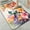 Hummingbird in Floral Setting, variant on 1pc Blue Watercolor Floral Bathroom Rug Bathroom Decor and Accessories- Durable,Anti Slip,And Quick Drying,Suitable For Indoor/outdoor Use - Perfect For Bathrooms,Bedrooms,Kitchens