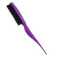 thumbnail image 1 of Unique Bargains Nylon Teasing Brush Three Row Salons Teasing Brush for Styling Backcombing Purple 8.86' Length, 1 of 7