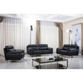 thumbnail image 2 of American Eagle Furniture Leather Loveseat in Black, 2 of 9