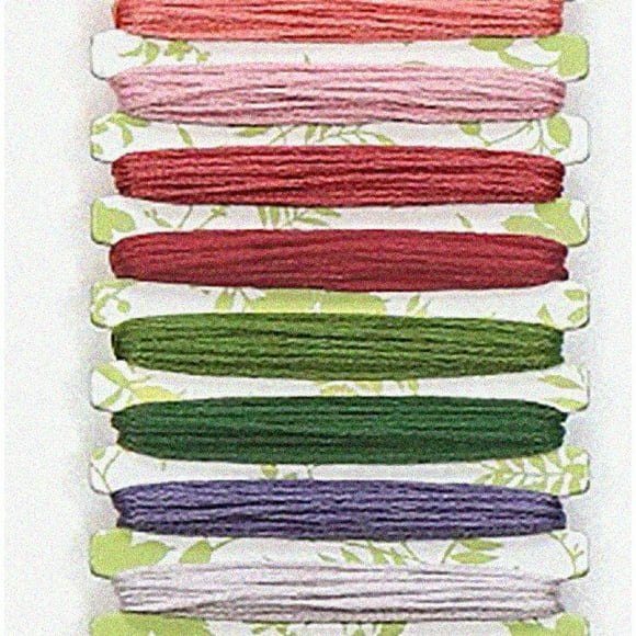 Olympus Vintage Blooms Embroidery Thread Collection - A Garden Party of Antique-inspired Floss Sampler Assortment!