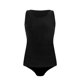thumbnail image 4 of Traje de baño de bikini liso sin mangas para mujer, traje de baño push-up acolchado, conjuntos de blusa de traje de baño de poliéster para mujer, 4 of 4