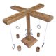 thumbnail image 2 of de lanzamiento de con paquete de escalera de tiro, de beber de de juguetes de hechos , juguetes de Madera CUTICAT juego de anillo de gancho, 2 of 8