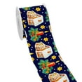 thumbnail image 1 of Holiday Merry Christmas Decoration Pattern Printed Grosgrain Satin Ribbon for Gift Wrapping Hair Bow Craft Accessory 50 Yards Jiayi, 1 of 7