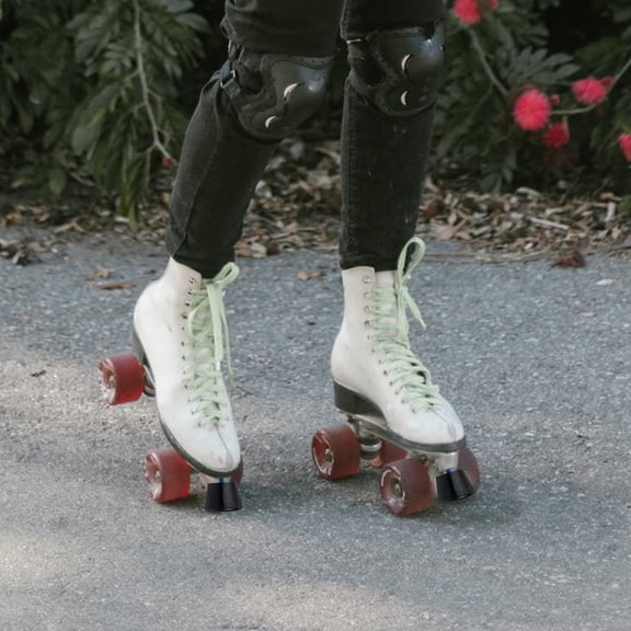 Raindrops Black Rubber Toe Stops for Roller Skates Wear Resistant Brakes with Large Braking Set