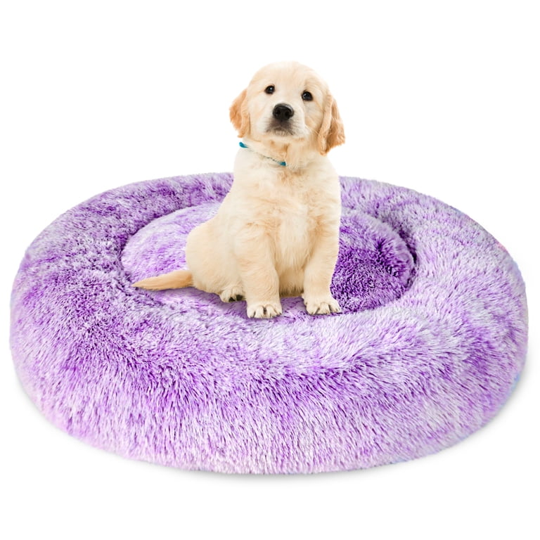 Exclusivo Mezcla Donut Cushioned Dog Bed, Anti-Anxiety, Plush