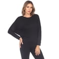 thumbnail image 1 of White Mark Women's Banded Dolman Top, 1 of 6