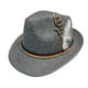 thumbnail image 4 of Sombrero de vaquero occidental para mujer y hombre, elegante, de ancha, para disfraz , accesorios para acampar Gris oscuro, 4 of 8