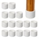 thumbnail image 1 of Tapones de goma para patas de silla Uxcell de 1-3/8" - Protectores de patas de muebles antideslizantes, 16 piezas, color blanco, 1 of 7