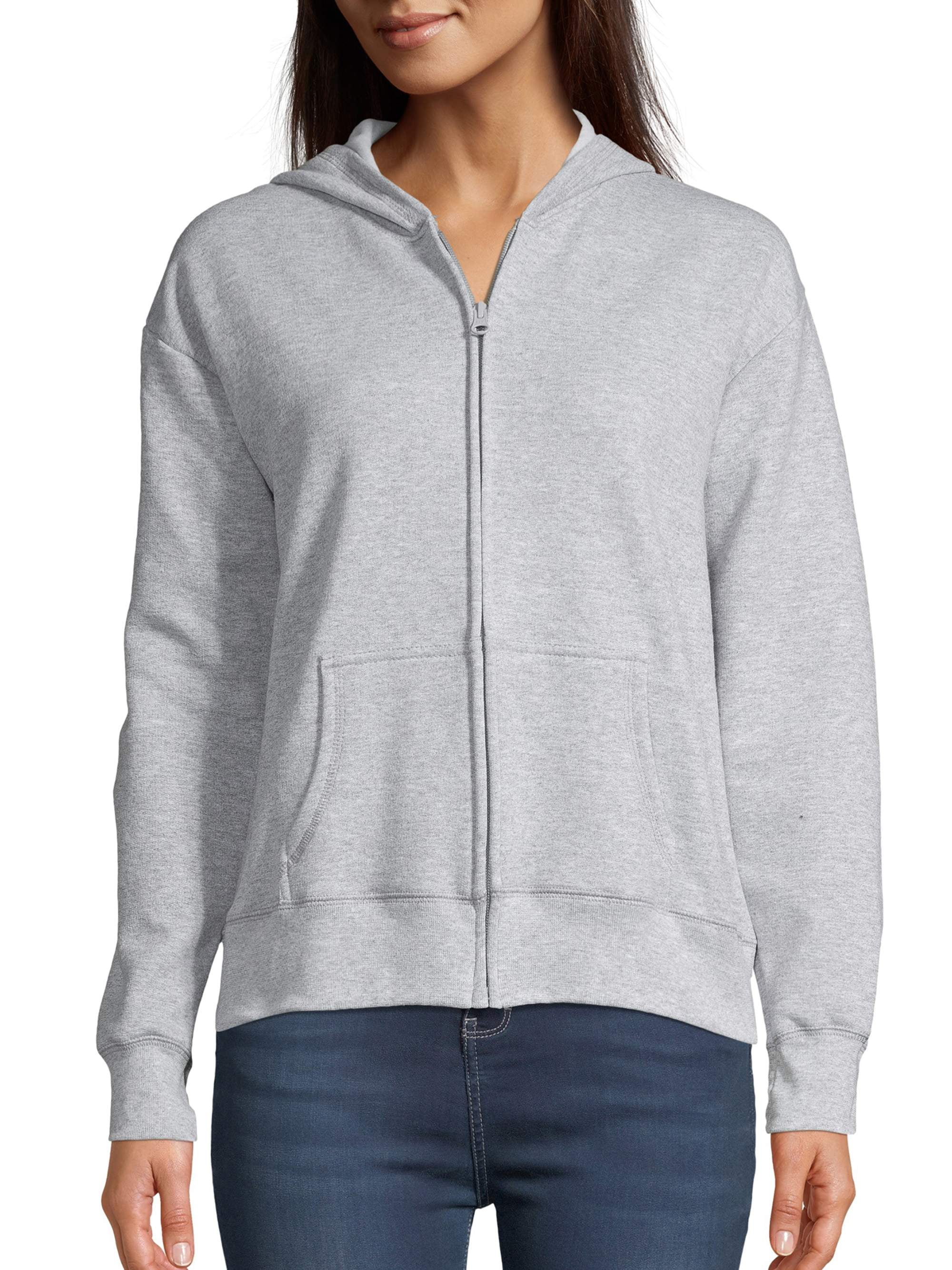 Hanes Hanes Comfortsoft Ecosmart Womens Fleece Full Zip Hoodie