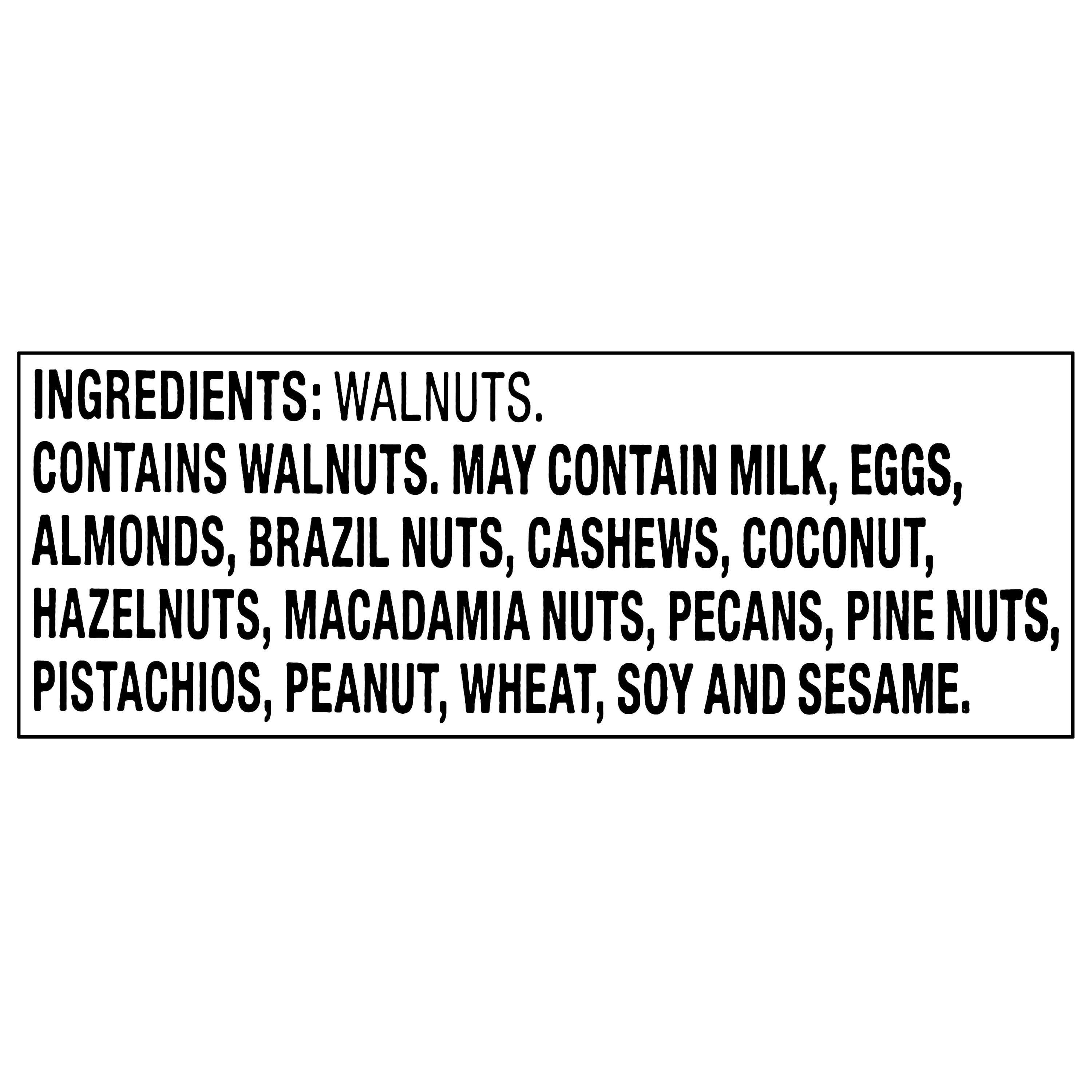 (3 pack) bettergoods Raw Walnut Halves and Pieces, 6.5 oz