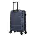 thumbnail image 4 of DUKAP SENSE 24" Hardside Lightweight Checked Luggage with Spinner Wheels, Handle and Trolley, Blue, 4 of 9