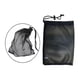 thumbnail image 5 of Bolsa de red negra para pelotas de golf, con cierre de cordón, para tenis y deportes. Capacidad 36 bolas, 5 of 9