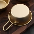 thumbnail image 2 of Cuencos de vino tradicionales coreanos Arroz crudo coreano Vino Senderismo Plato de sopa 12,5 cm 2 piezas Aluminio Amarillo Hecho en Corea, 2 of 5
