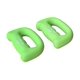 thumbnail image 1 of Gymenist Juego De 2 Mancuernas De Neopreno Con Forma De Mano Para Ejercicio, Correr, Caminar, Cardio, Par (3 Libras, Verde), 1 of 5