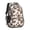 Football Icon White, variant on Football Icon White Pattern Backpack for School, Cute School Bag with Adjustable Shoulder Straps and Padded Back, 16.9"x12.6"x5.9"