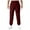 Red, variant on Havenre Men Jogger Yoga Sweatpants Lightweight Casual Athletic Elastic Waist Pants Clinch Bottom Trousers Jersey Knit Pants with Pockets Khaki XXL