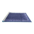 thumbnail image 2 of Ahgly Company Machine Washable Indoor Rectangle Persian Blue Traditional Area Rugs, 5' x 8', 2 of 4