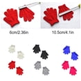 thumbnail image 4 of Minnieouse 1 par de guantes para niños, diseño de Color sólido, accesorio de ropa de estilo Simple, calentadores de dedos, calentador de manos para guantes y mitones Rojo Minnieouse AP009857-03, 4 of 6