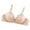 Beige, variant on Women's Embroidered Backless Bra - No Underwire, Breathable Beauty Back, US/UK Sizes 34-40 (75-90 EU), Hand Wash Recommended