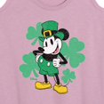thumbnail image 3 of Disney - Leprechaun Mickey - Women's Racerback Tank Top, 3 of 5