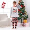 thumbnail image 5 of Funny Family And Dog Matching Pjs, Nice Until Naughty Proven Christmasm Pajamas, Size NB - Men 6XL, 5 of 7