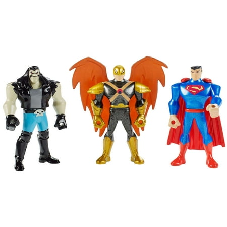 Justice League Action Mighty Mini 3-Pack Figures - Superman, Hawkman and