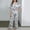 Blue, variant on SGFCWSX Girls Clothing Sets Graphic Print Half Sleeve Wide Leg Pants 2 Piece Casual Outfit for Teens Khaki Size 15-16 Years