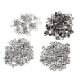 thumbnail image 4 of 100 Set Snap Button Colorful Brass Prong Press Stud Sewing Fasteners with Installation ToolBlack, 4 of 8